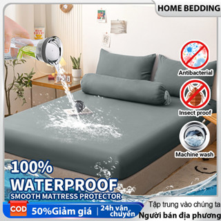 Ga giường chống thấm nước - Ga chống thấm nước loại trơn nhiều màu sắc, đủ kích thước size giường