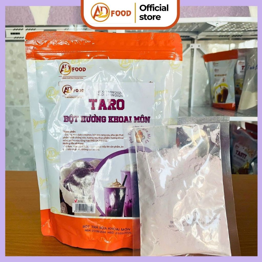100g Bột khoai môn dùng để pha trà sữa