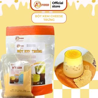  500g Bột kem trứng ADFOOD - Dùng để pha chế Trà sữa kem trứng nướng Bánh bông lan kem trứng 