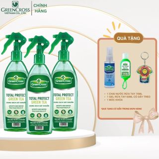 Nước rửa tay kháng khuẩn vượt trội Green Cross TotalProtect Dạng Xịt 300ml