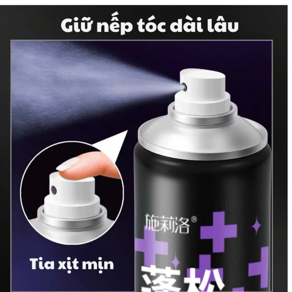 Gôm Mềm Xịt Tóc Tạo Phồng GINBI - Xịt Tóc GINBI Tạo Kiểu, Làm Phồng Tóc, Giữ Nếp Tóc, Không Gây Bết Suốt 24H