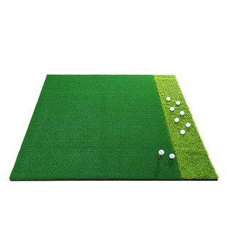( Tặng Tee ) THẢM TẬP SWING GOLF - PGM DOUBLE GRASS 1,5m x 1,5m