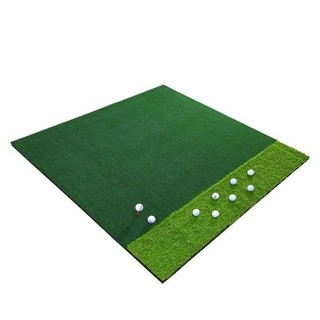 ( Tặng Tee ) THẢM TẬP SWING GOLF - PGM DOUBLE GRASS 1,5m x 1,5m