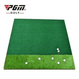 ( Tặng Tee ) THẢM TẬP SWING GOLF - PGM DOUBLE GRASS 1,5m x 1,5m