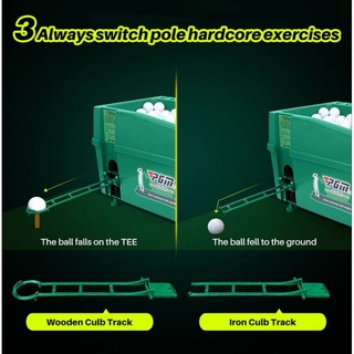 MÁY NHẢ BÓNG GOLF TỰ ĐỘNG PGM JQ012 – Chứa 100 Bóng, Hỗ Trợ Luyện Tập Hiệu Quả