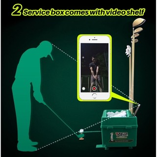 MÁY NHẢ BÓNG GOLF TỰ ĐỘNG PGM JQ012 – Chứa 100 Bóng, Hỗ Trợ Luyện Tập Hiệu Quả