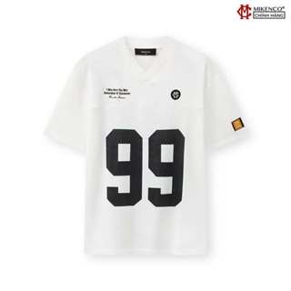 Áo phông unisex MIKENCO 99 No Fear Jersey White