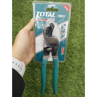 Kềm cắt cáp điện đầu lớn10 inTotal THT115102 dùng để cắt dây điện, chỉ cắt dây cáp lõi đồng hoặc nhôm