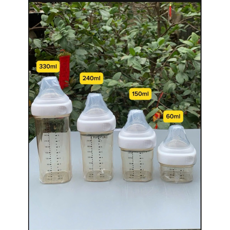 Bình sữa hegen cổ vuông 150ml-240ml-330ml