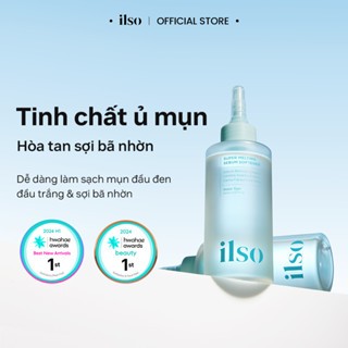  Tinh Chất Ủ Mụn Đầu Đen Làm Mềm Sợi Bã Nhờn Ilso Sebum Super Melting Serum Softener 150ml  store  
