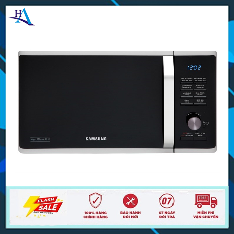 Lò vi sóng có nướng Samsung MG23K3575AS/SV-N 23 lít (Miễn phí giao tại HCM-ngoài tỉnh liên hệ shop)