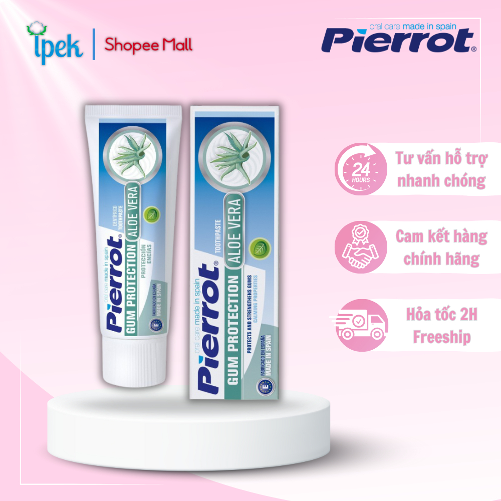 Kem đánh răng bảo vệ nướu Pierrot 75ml