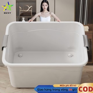 Hộp nhựa dung tích lớn, hộp đựng đa chức năng, chất liệu PP5 cấp, độ kín cao, chắc chắn và bền bỉ, sử dụng 10 năm không