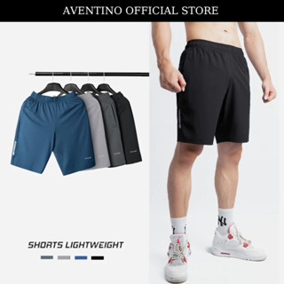 Quần Đùi Nam Thể Thao Aventino Chất Thun Lạnh Kiểu Dáng Trẻ Trung Thoáng Mát Tiện Lợi H30