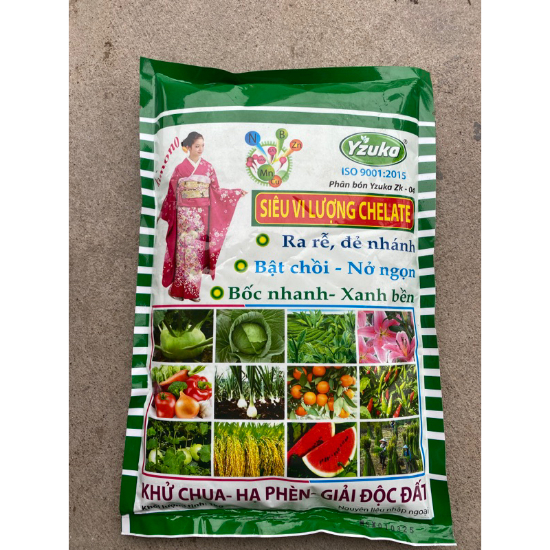 vi lượng YZUKA cung cấp vi lượng cho tất cả các loại cây trồng