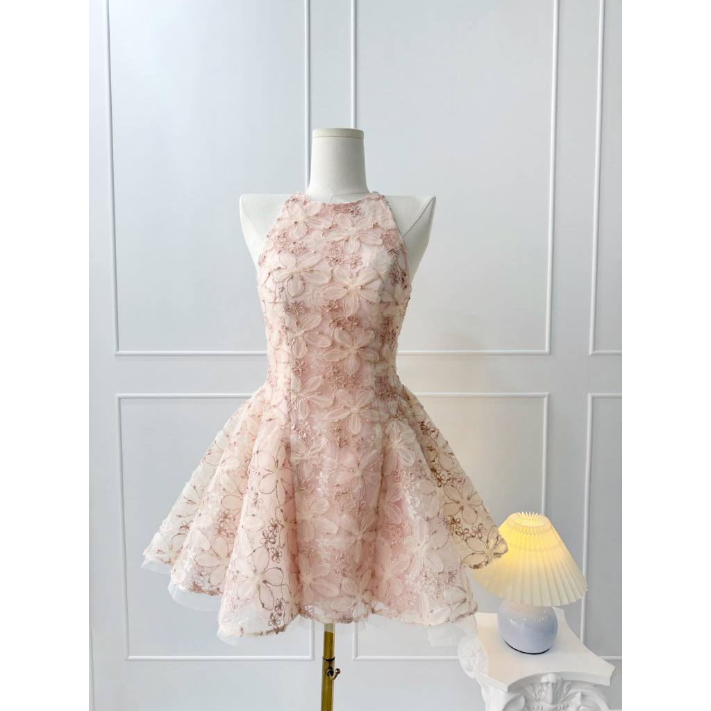 TIELA Đầm váy hoa cổ yếm - Milani Dress | BigBuy360 - bigbuy360.vn