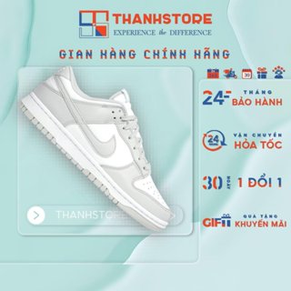   CHÍNH HÃNG  Giày thể thao nam nữ xám giày DUNK LOW GREY FOG _hàng xuất khẩu chính hãng - NDLGF 
