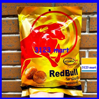   SỈ từ 2,3,6 gói   19 06 2027  Kẹo bò húc  cụng tăng lực RED BULL Thái Lan gói 320g. 