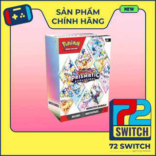  Box Thẻ bài Pokemon TCG Scarlet & Violet: Prismatic Evolutions Booster Bundle  6 packs  
