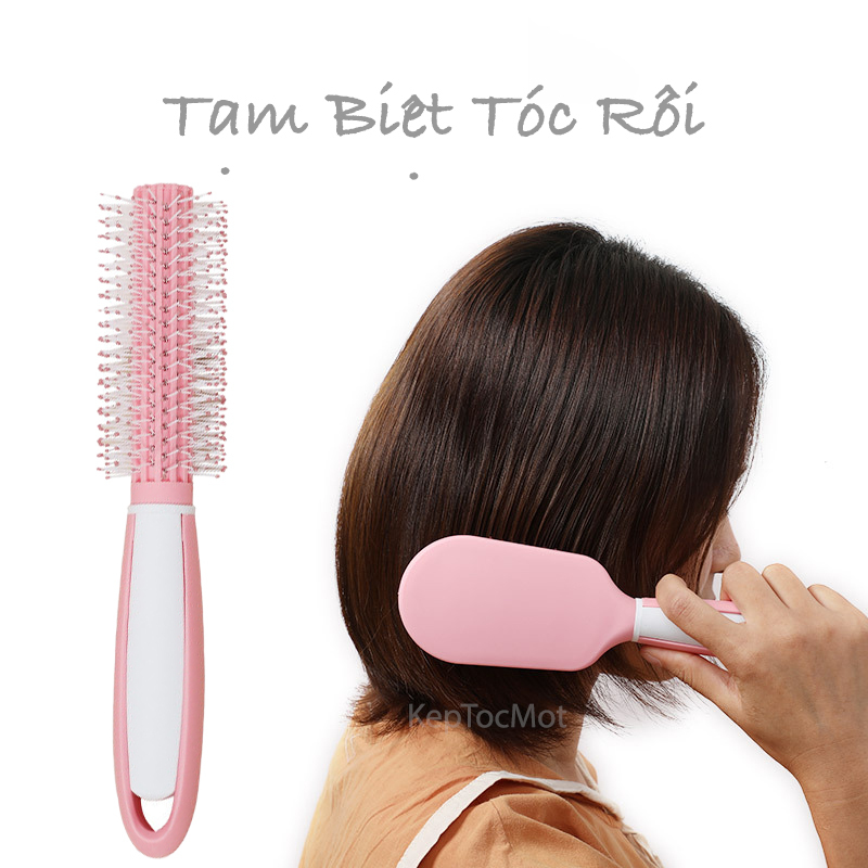 Lược tròn (chải tạo kiểu tóc uốn phồng) LT1