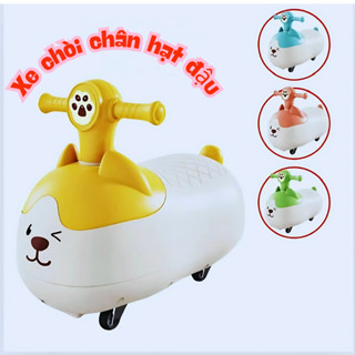 Xe hạt đậu phộng chòi chân cho bé xe củ lạc cho bé trai gái 1 2 3 4 tuổi có đèn nhạc NNT