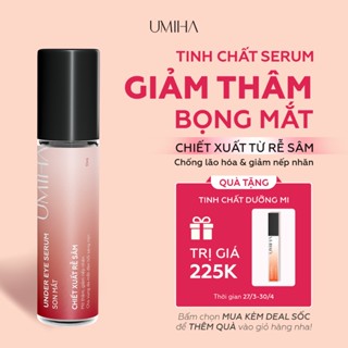 Tinh chất serum giảm thâm mắt UMIHA (10ml) - Son dưỡng mắt thay kem mắt giúp giảm thâm quầng mắt, xóa nhăn