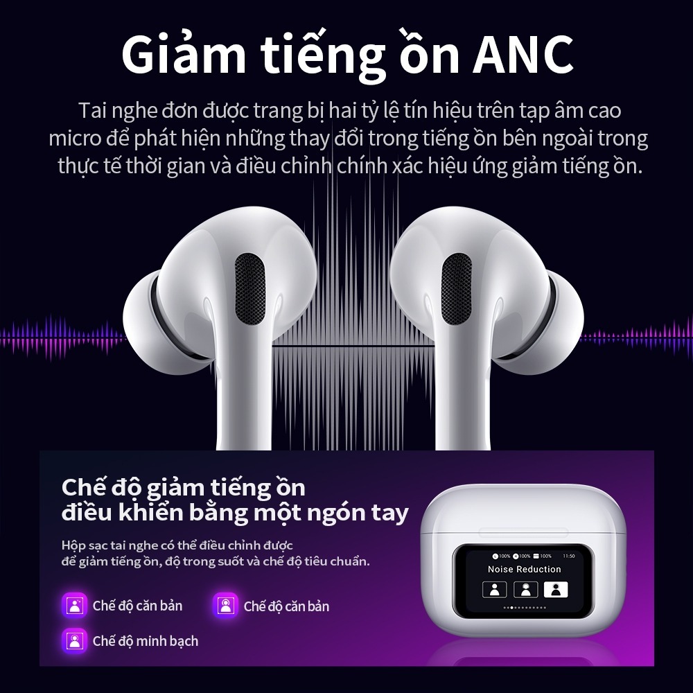 Tai Nghe Bluetooth Hoco EW72 Cảm Ứng Mượt, Chống Ồn, Âm Thanh Sống Động, Bảo Hành Chính Hãng | BigBuy360 - bigbuy360.vn