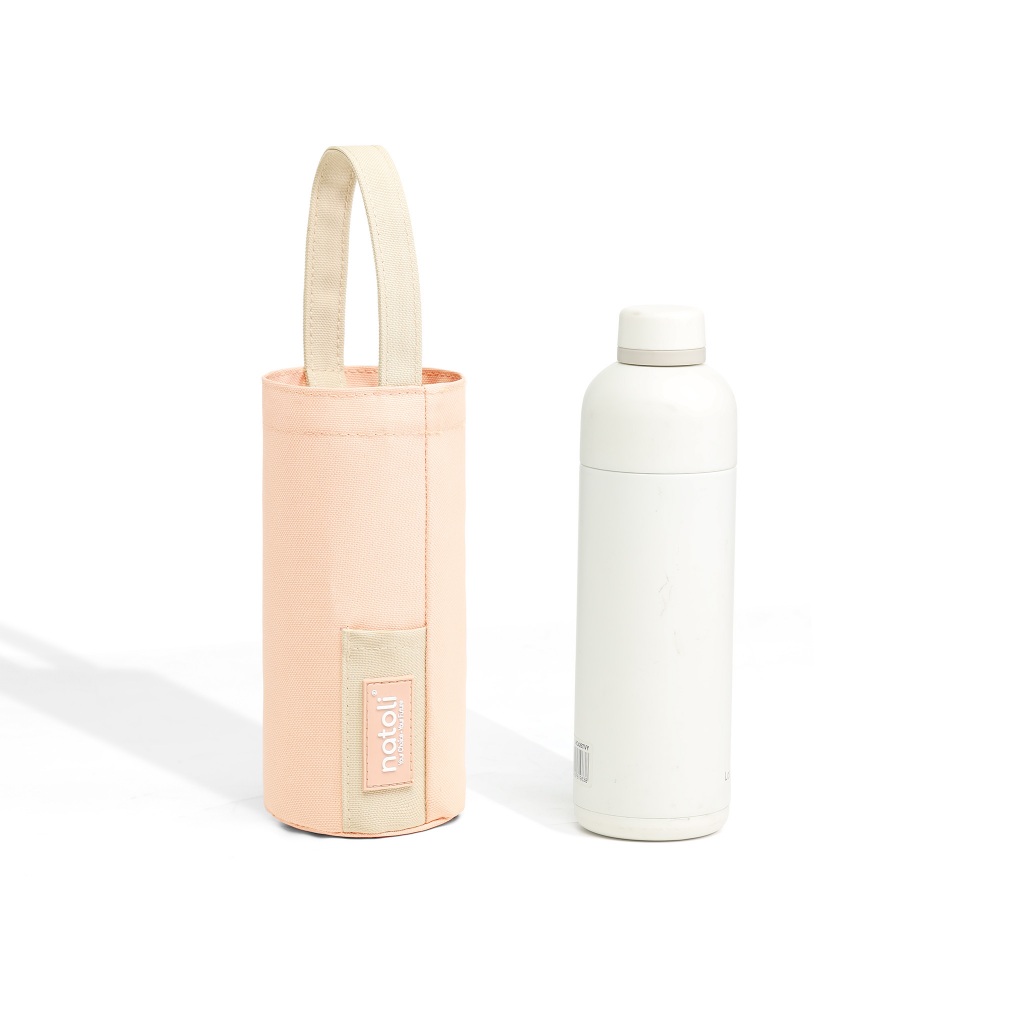 Túi đựng bình giữ nhiêt NATOLI, chất vải dày dặn có quai xách đựng ly cốc, bình nước cao cấp BST Sturdy Bottle Pouch T29 | BigBuy360 - bigbuy360.vn