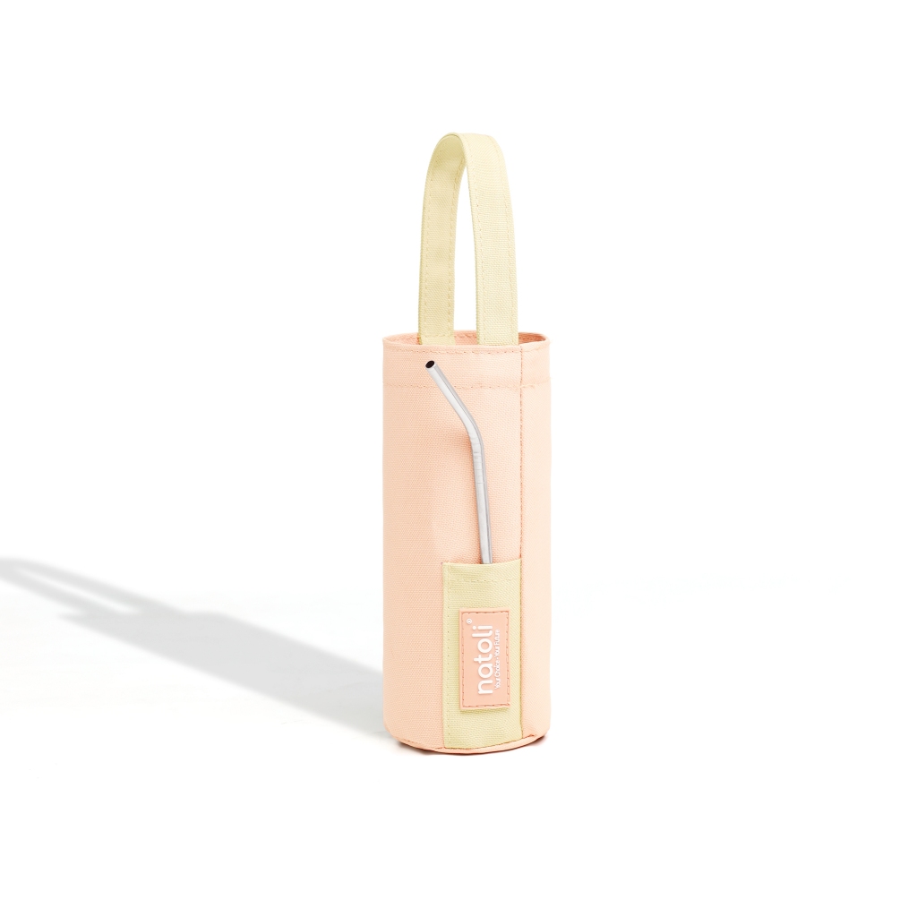 Túi đựng bình giữ nhiêt NATOLI, chất vải dày dặn có quai xách đựng ly cốc, bình nước cao cấp BST Sturdy Bottle Pouch T29 | BigBuy360 - bigbuy360.vn