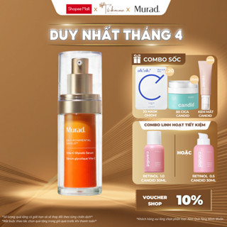 [Combo VitaC + Mask] Tinh Chất C Giúp Sáng Da, MờThâm Nám Murad Vita-C Glycolic Brightening Serum