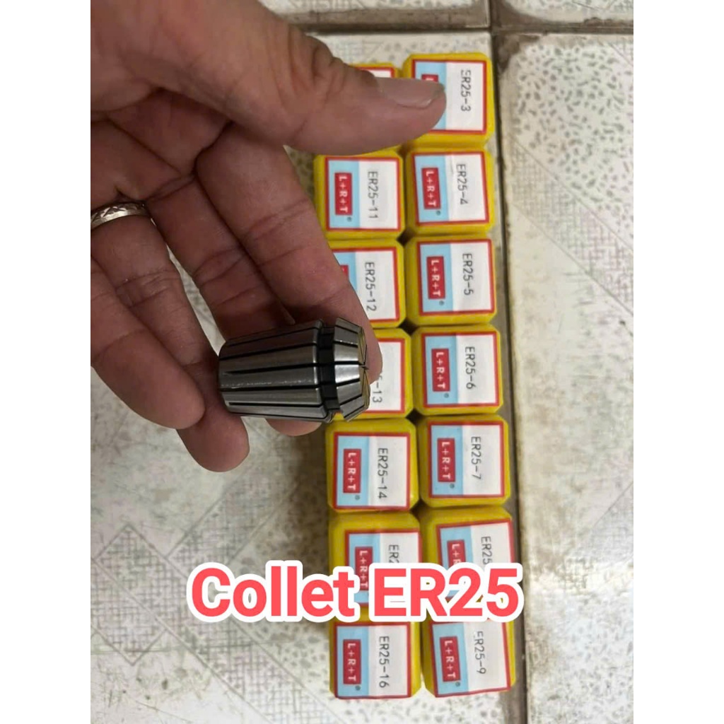 Đầu Kẹp Dao CNC Collet ER25