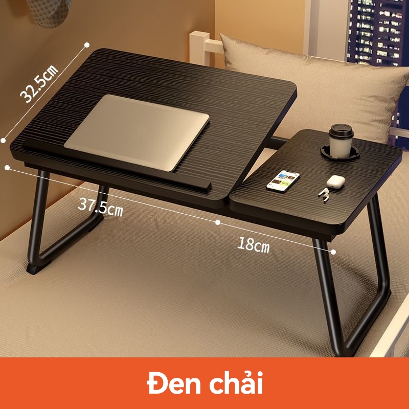 Bàn Làm Việc & Học Tập Gấp Gọn ICON - 5 Mức Điều Chỉnh, Khay Đựng Ly, Thiết Kế Đa Năng Cho Laptop Và Sách Vở | BigBuy360 - bigbuy360.vn