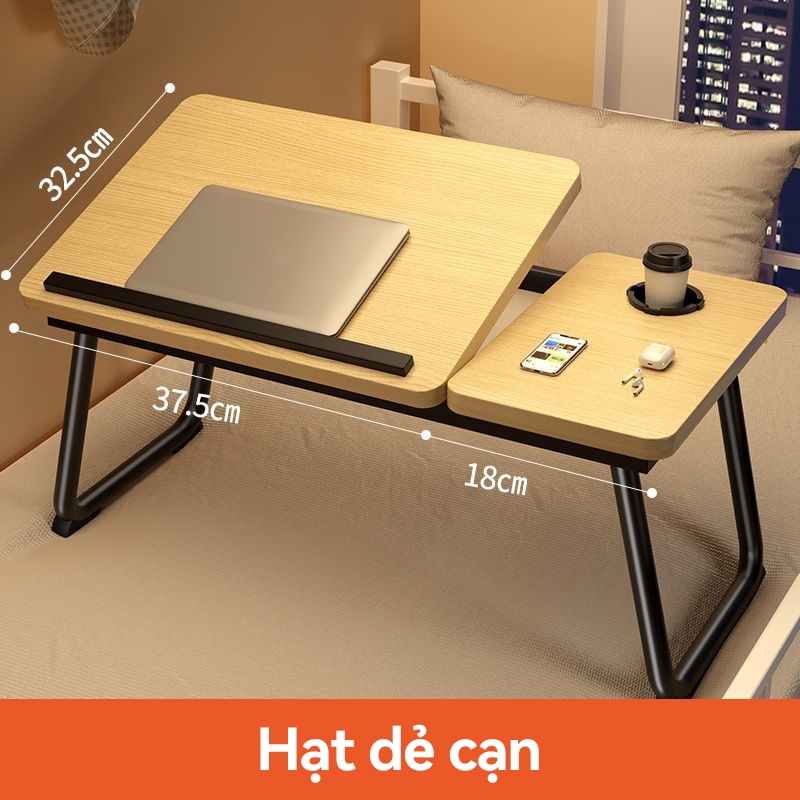 Bàn Làm Việc & Học Tập Gấp Gọn ICON - 5 Mức Điều Chỉnh, Khay Đựng Ly, Thiết Kế Đa Năng Cho Laptop Và Sách Vở | BigBuy360 - bigbuy360.vn