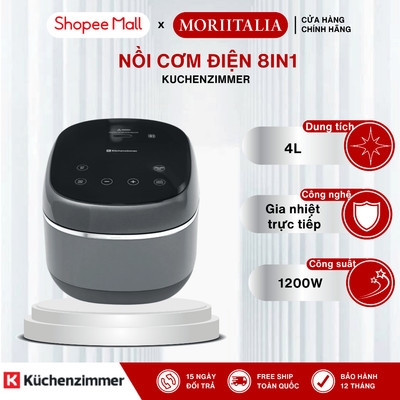 Nồi Cơm Điện Kuchenzimmer 8in1 Cao Tần 4L - 014359