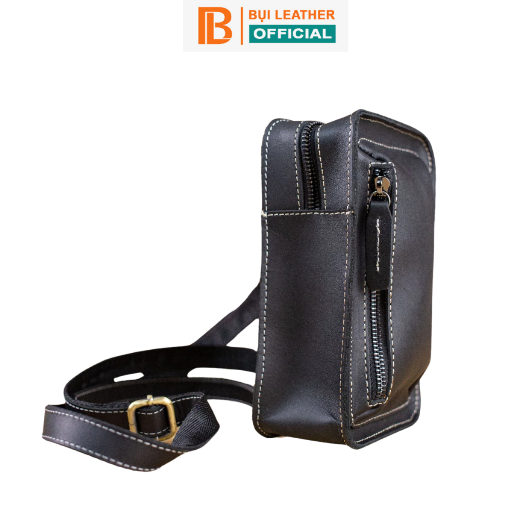 Túi nam đeo vai da bò Jupiter Bụi Leather - DC113A cao cấp, bảo hành 12 tháng