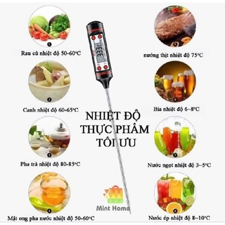 Que Đo Nhiệt Độ Đa Năng Pha Sữa, Đo Nước, Thực Phẩm