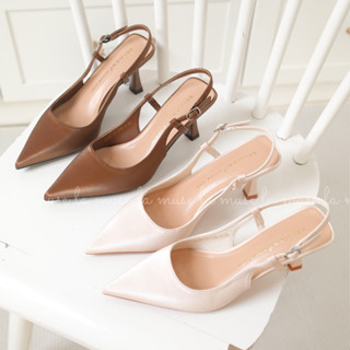 La muse - Giày slingback phong cách tối giản cho nữ Adeline