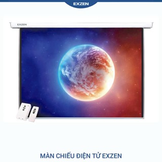  Màn máy chiếu 84 inch điện treo 1m78 x1m28 Exzen công nghệ Hàn Quốc- Phù Hợp Văn Phòng Gia đình Bảo hành 1 năm 