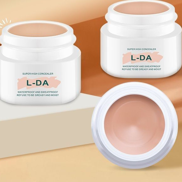 Kem Nền Che Khuyết Điểm Nâng Tone L-DA CONCEALER – Kem Che Khuyết Điểm L-DA Kiềm Dầu, Lâu Trôi, Chống Thấm Nước