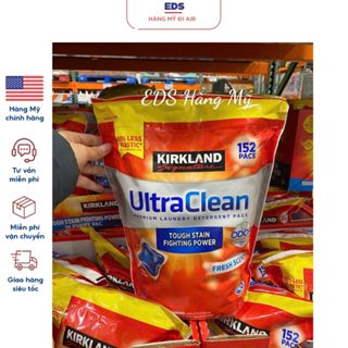  Viên giặt xả quần áo Kirkland Ultra Clean 152 viên - EDS Hàng Mỹ 