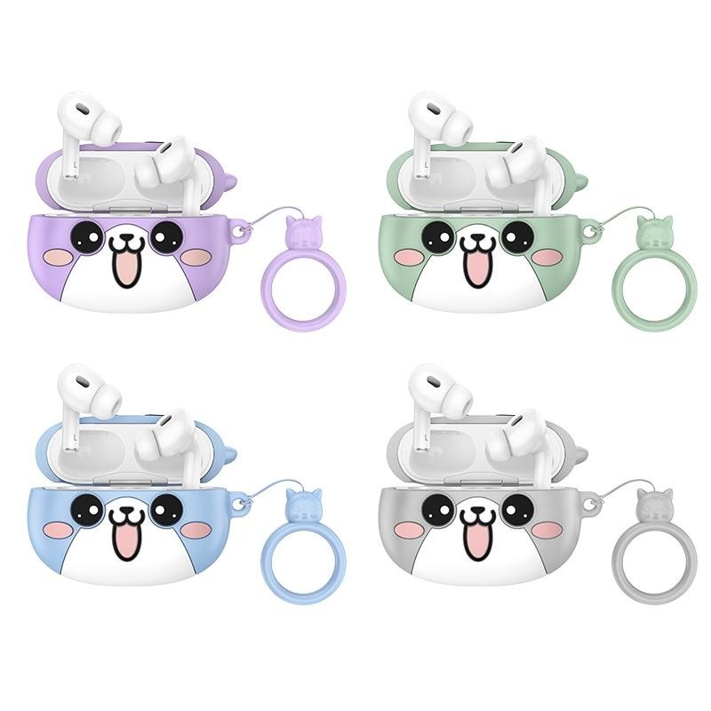 Tai Nghe Bluetooth Hoco EW48 Kèm Ốp Chống Trầy, Đệm Tai Êm, Mic Đàm Thoại, Nghe Nhạc 4H | BigBuy360 - bigbuy360.vn