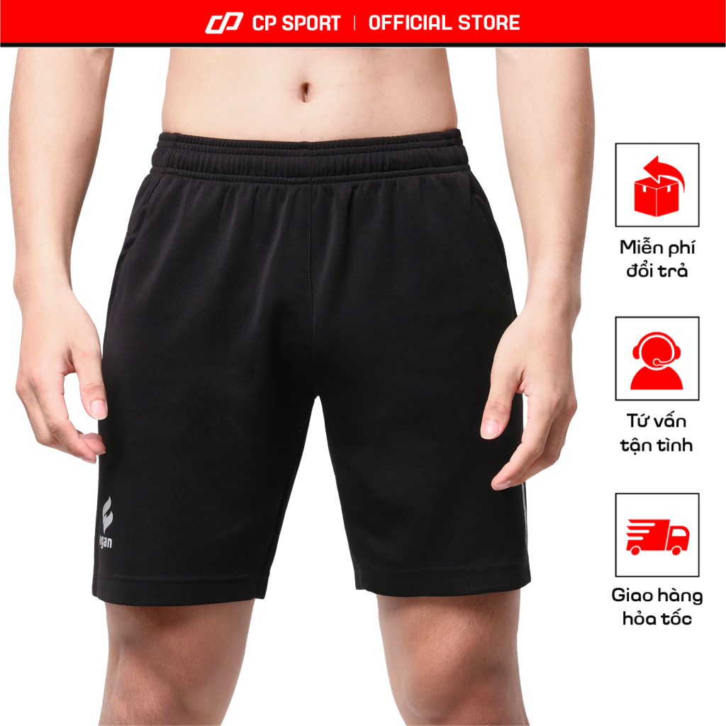 EGAN - Quần Thể Thao Cầu Lông, Quần Short Nam Egan QT01 Thoáng Mát Thoải Mái