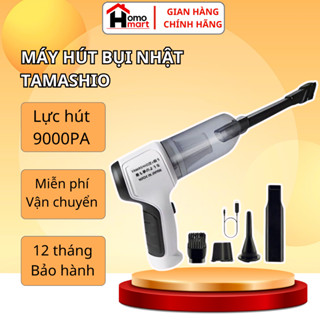 Máy Hút Bụi Cầm Tay Không Dây Nhật Bản 8 Đầu Hút, Máy Hút Bụi Ô Tô, Giường Nệm, Lông Chó Mèo.