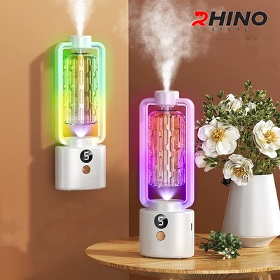Máy phun sương dùng pin Rhino H604 tạo ẩm 1200 mAh, 5 chế độ, nhỏ gọn, tích hợp đèn LED