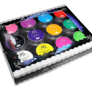  SET GEL KHÔ NẶN HOA AS 12 màu không cần lưu huỳnh 