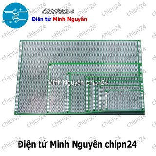 Testboard 2 mặt thủy tinh (Board đồng đục lỗ PCB, Testboard cắm hàn 5x7cm/7x9cm/9x15cm/12x18cm) - [Chọn Loại]