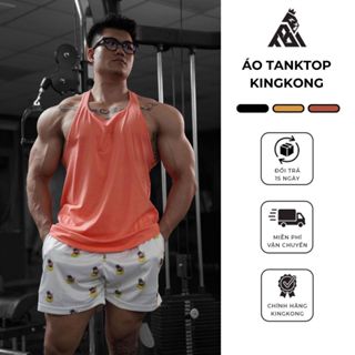 [Mới T7] Áo Ba Lỗ Gym Thể Thao Cotton - Local Brand TB KINGKONG SPORT WEAR