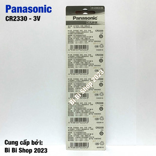 Combo 5 Viên Pin CR2330 Panasonic Lithium 3V