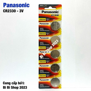 Combo 5 viên pin cr2330 panasonic lithium 3v