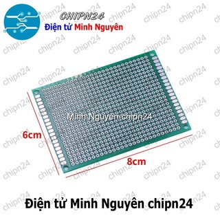 Testboard 2 mặt thủy tinh (Board đồng đục lỗ PCB, Testboard cắm hàn 5x7cm/7x9cm/9x15cm/12x18cm) - [Chọn Loại]